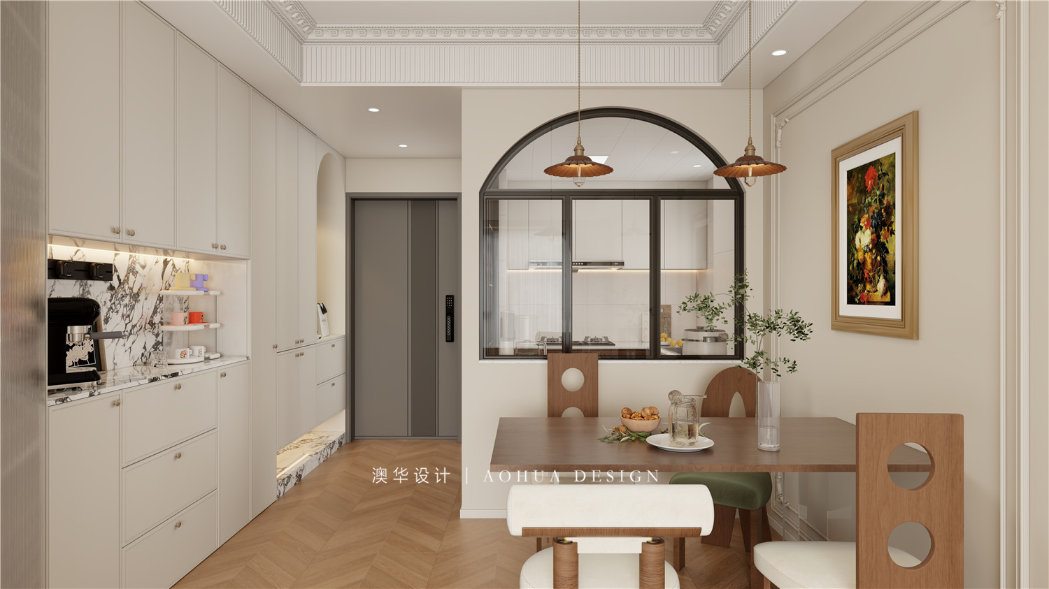 漢口1872裝修,輕法式風格