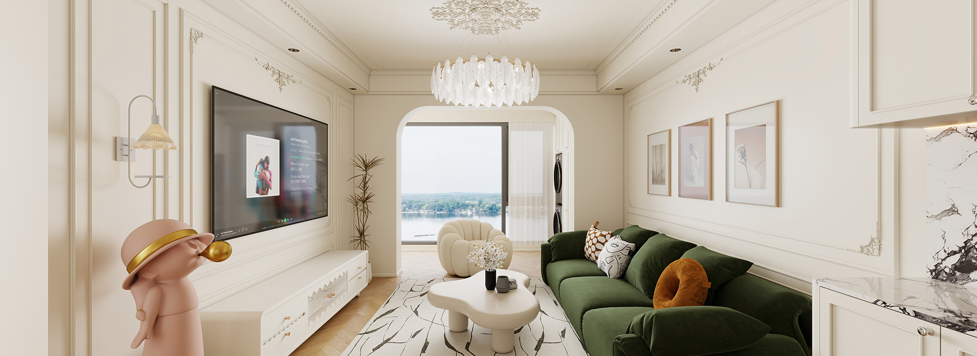 漢口1872裝修,輕法式風格