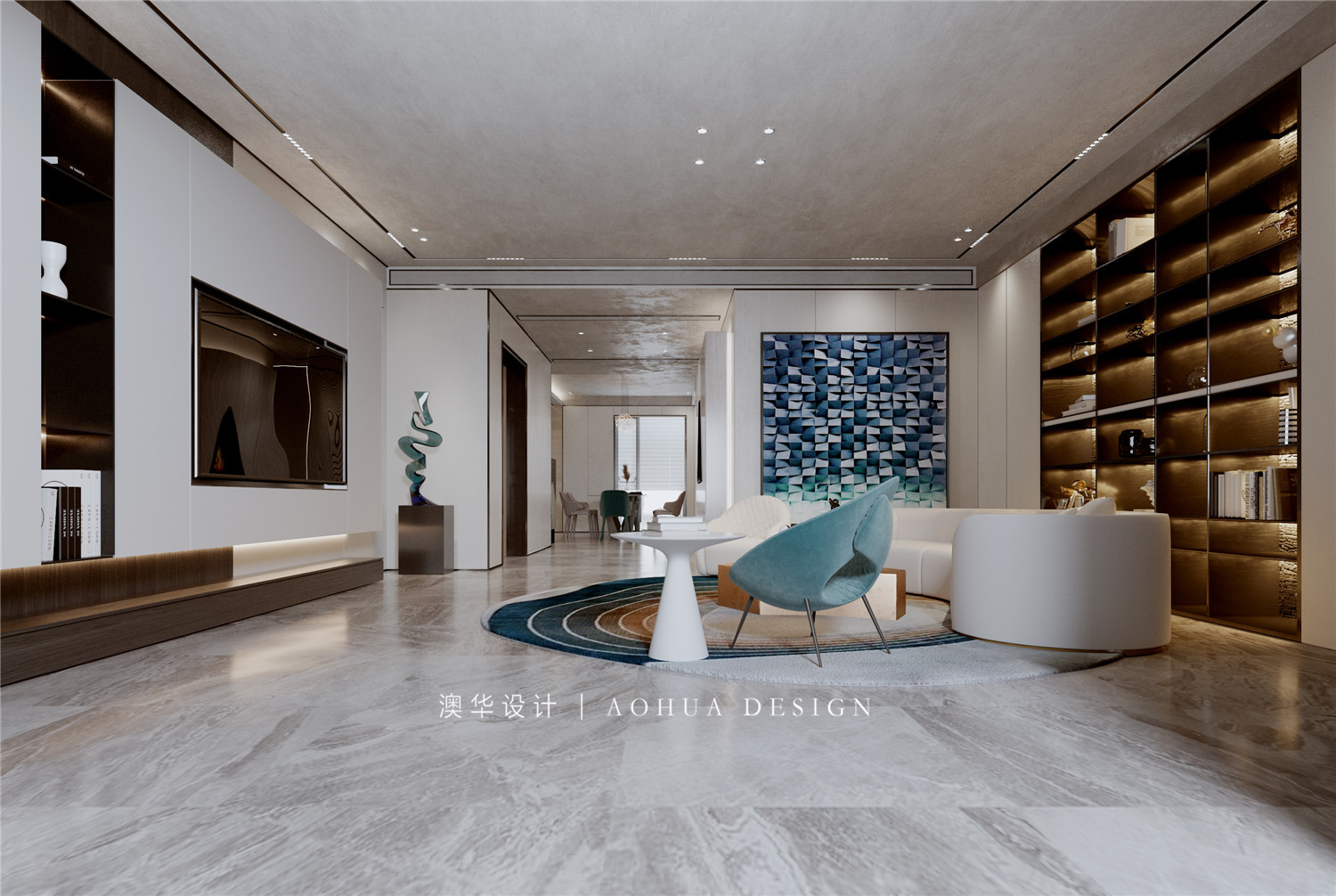 融創(chuàng)壹號院裝修,大平層裝修