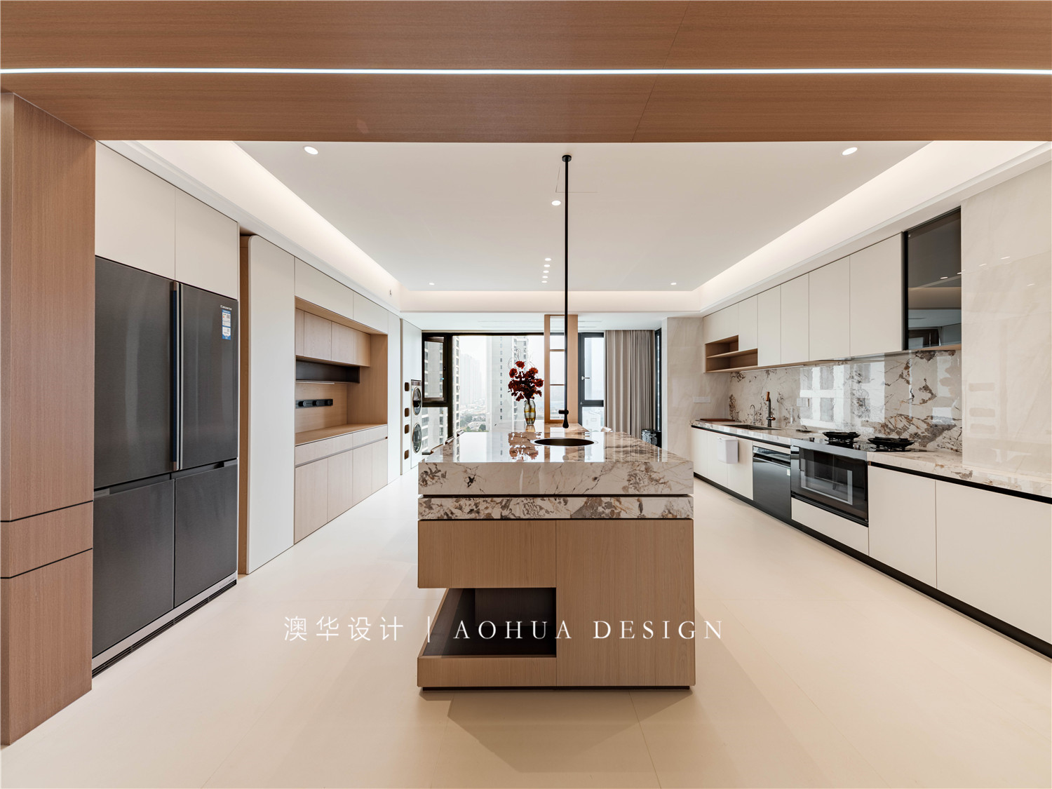 大平層設計,輕奢風裝修設計