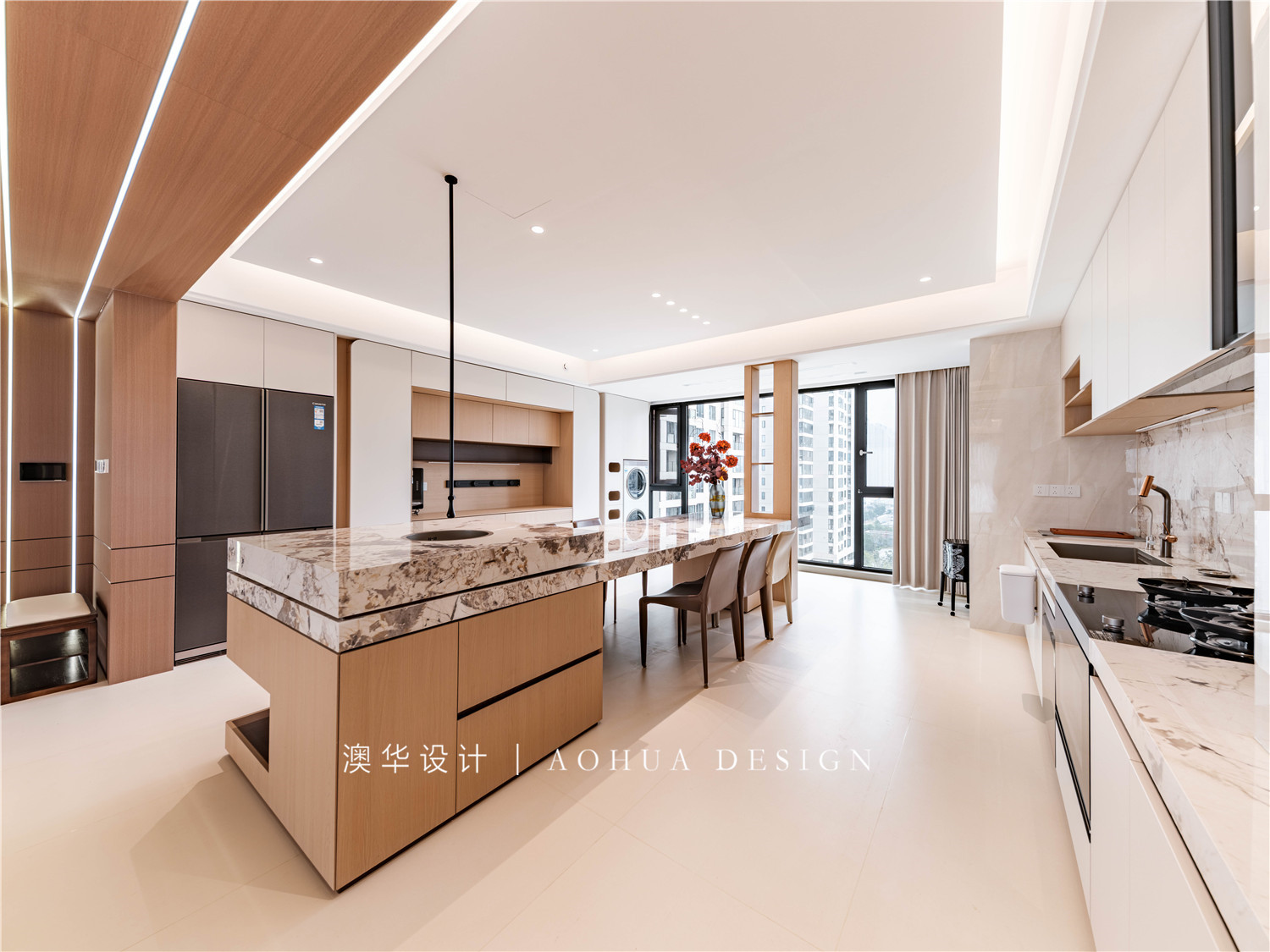 城投聯投江南岸裝修,大平層裝修