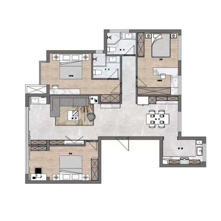 融創玖璽臺140㎡ 融創玖璽臺140㎡