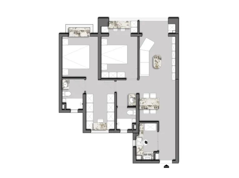 城建信達后湖里106㎡ 城建信達后湖里106㎡