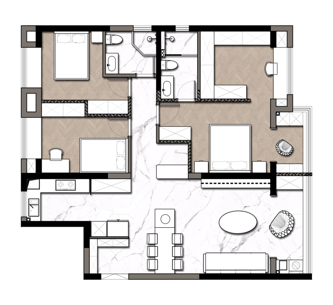 城投聯投江南岸140㎡ 城投聯投江南岸140㎡