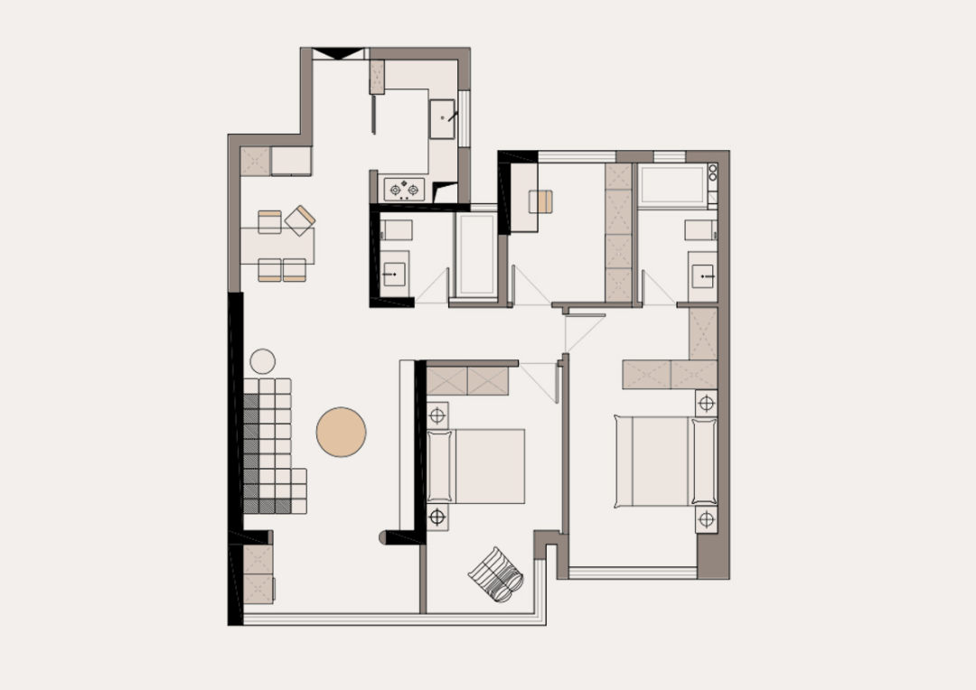 融創臨江府108㎡
