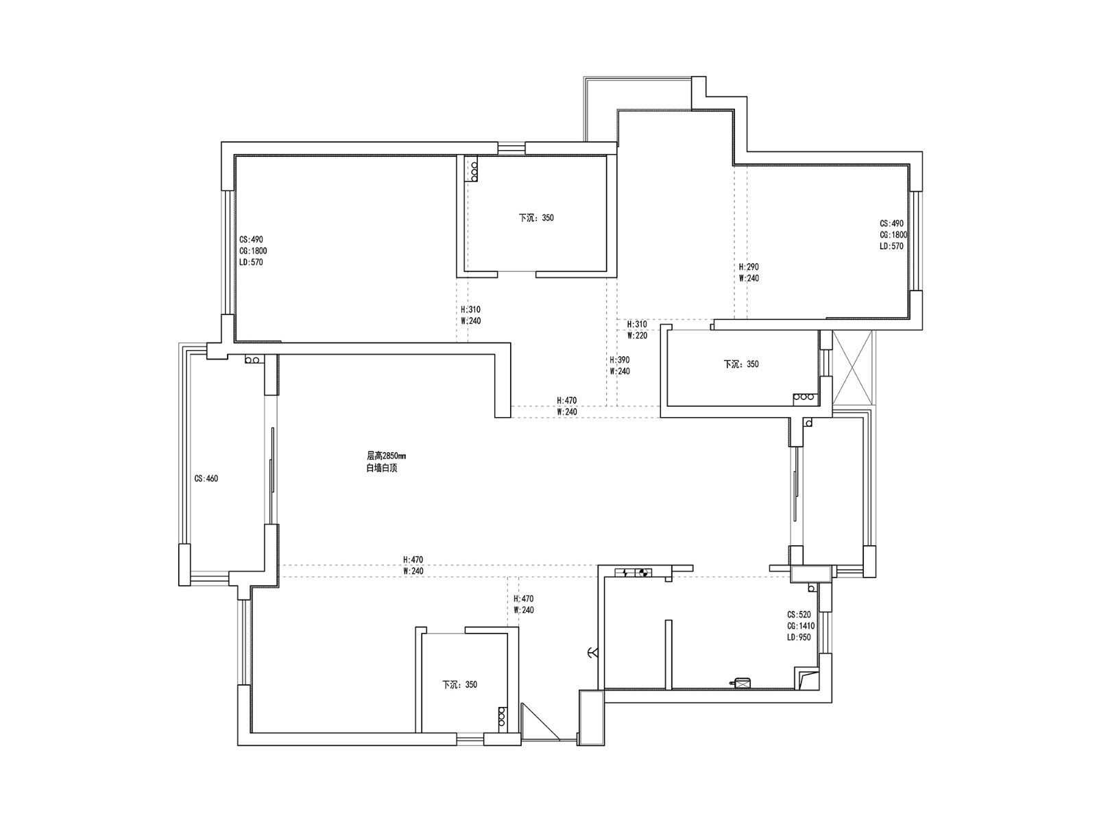 華發(fā)外灘首府190㎡輕法式 華發(fā)外灘首府190㎡輕法式