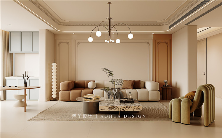 華發(fā)外灘首府190㎡輕法式 華發(fā)外灘首府190㎡輕法式