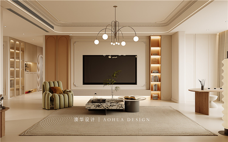 華發(fā)外灘首府190㎡輕法式 華發(fā)外灘首府190㎡輕法式